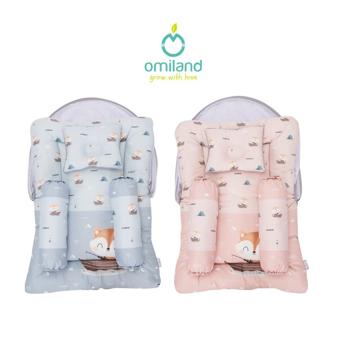 OMILAND KASUR BAYI DAKRON FOX SERIES PEACH OK01052