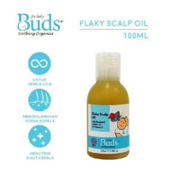 BUDS SOOTHING FLAKY SCALP OIL 100 ML