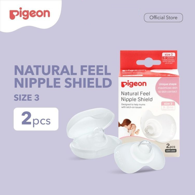 PIGEON NATURAL FEEL NIPPLE SHIELD PR050138