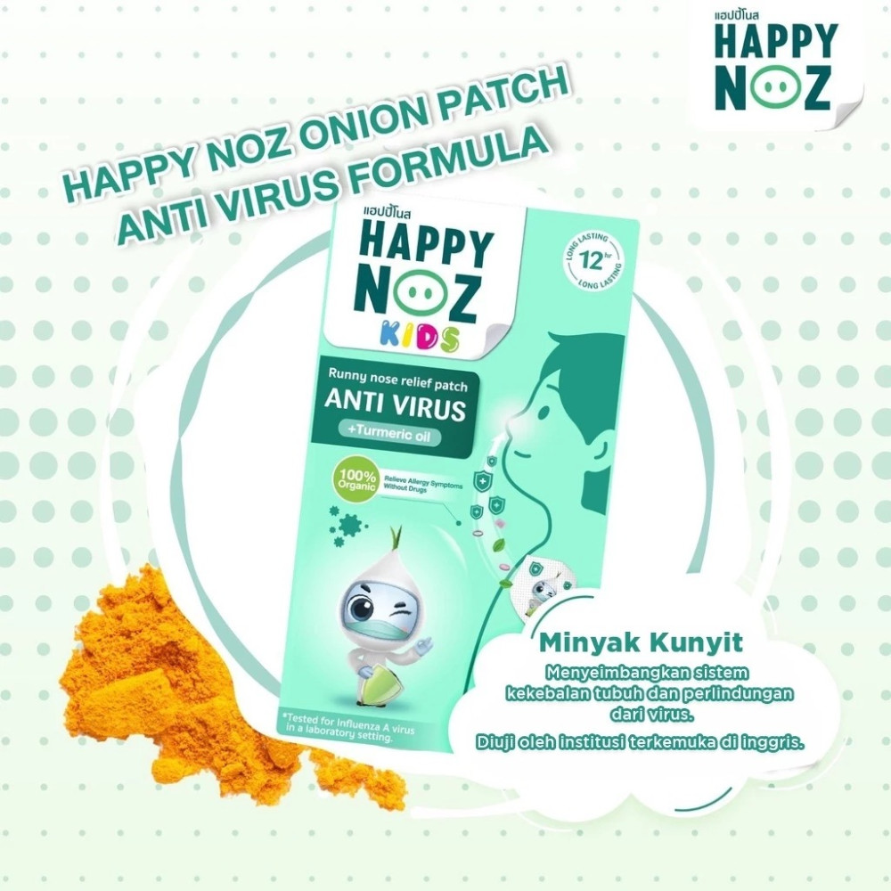 HAPPYNOZ RELIEF PATCH ANTI VIRUS