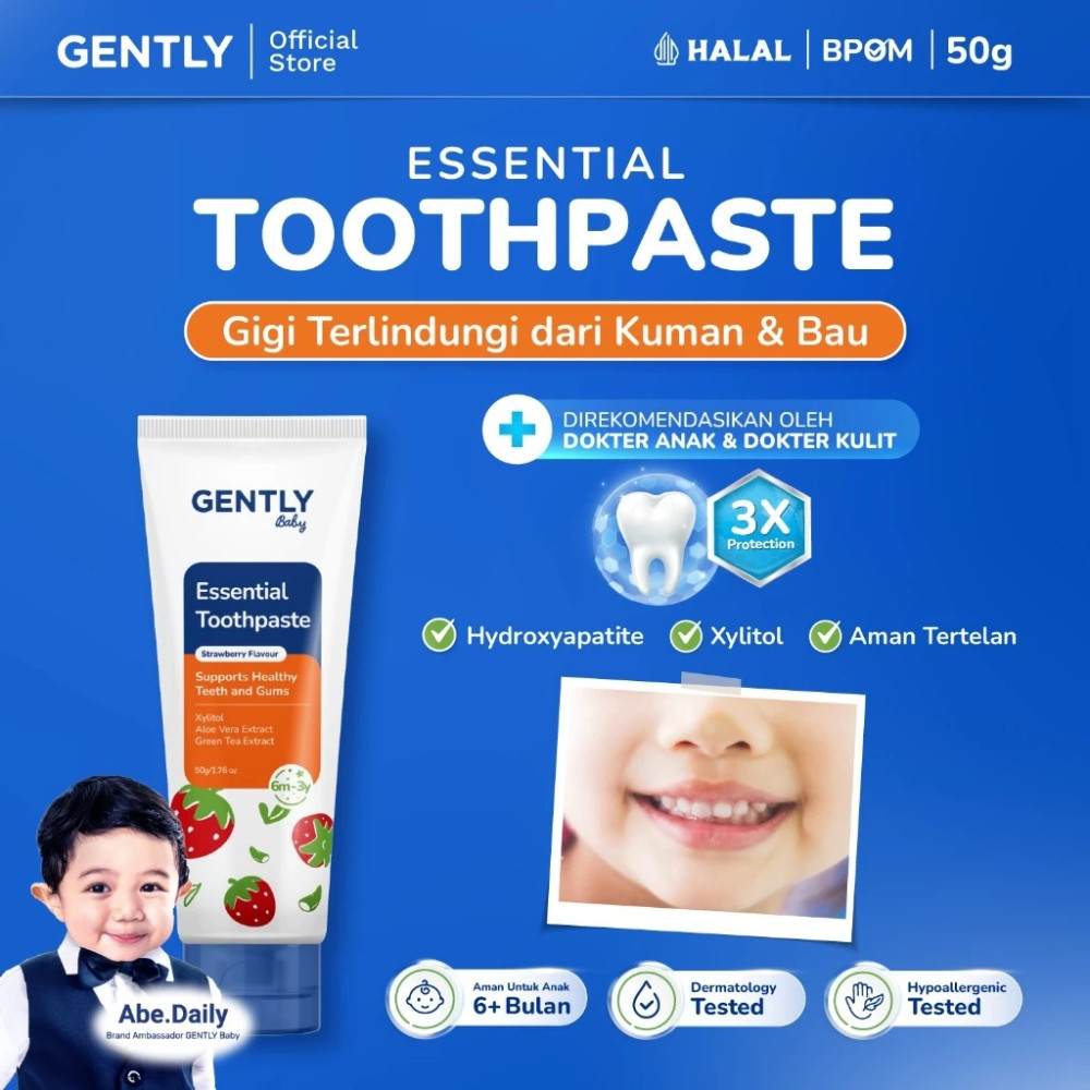 GENTLY ESSENTIAL TOOTHPASTE STRAWBERRY
