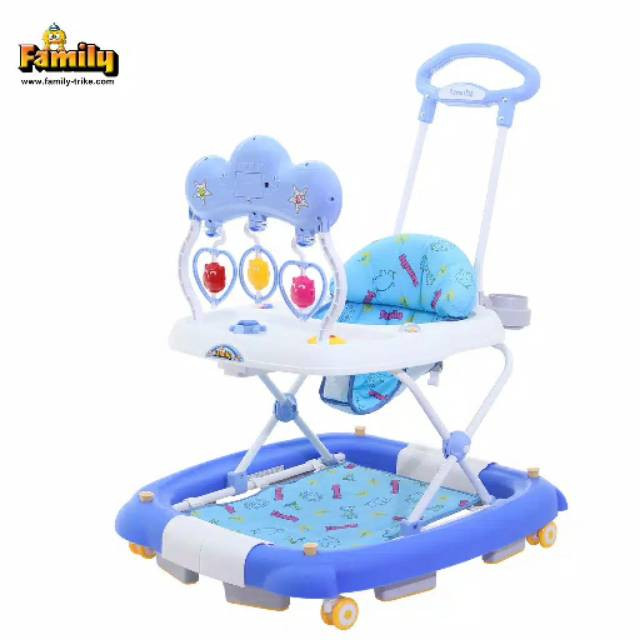 FAMILY BABY WALKER FB-203 E BLUE