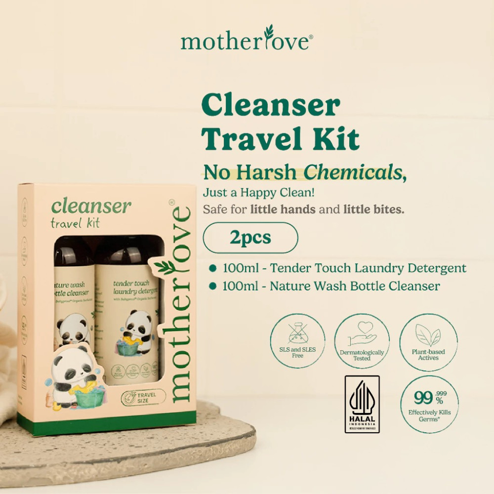MOTHERLOVE CLEANSER TRAVEL KIT