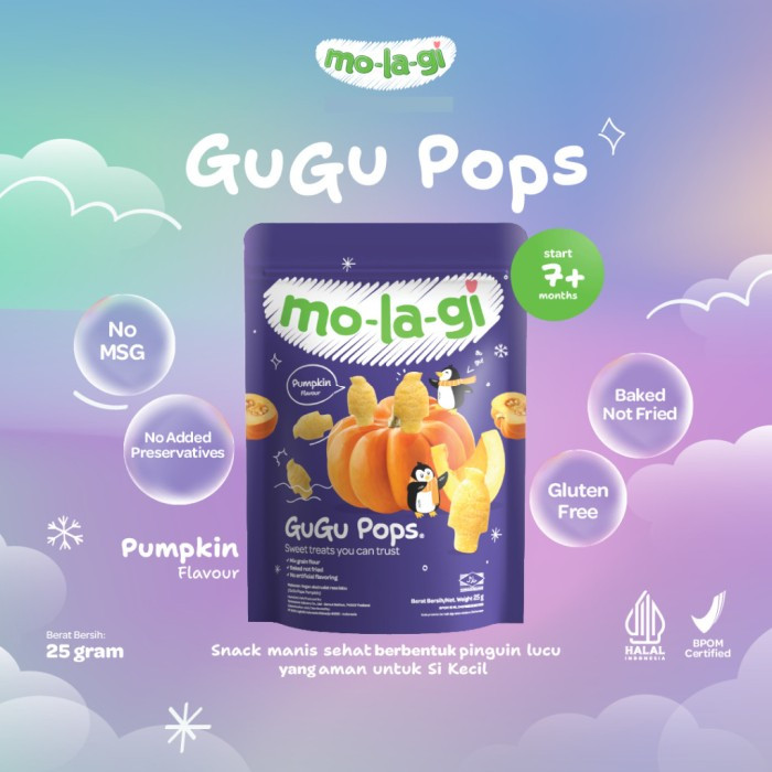 MOLAGI GUGU POPS PUMPKIN