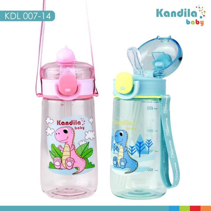 KANDILA TRITAN STRAW BOTTLE 400ML KDL 007-14