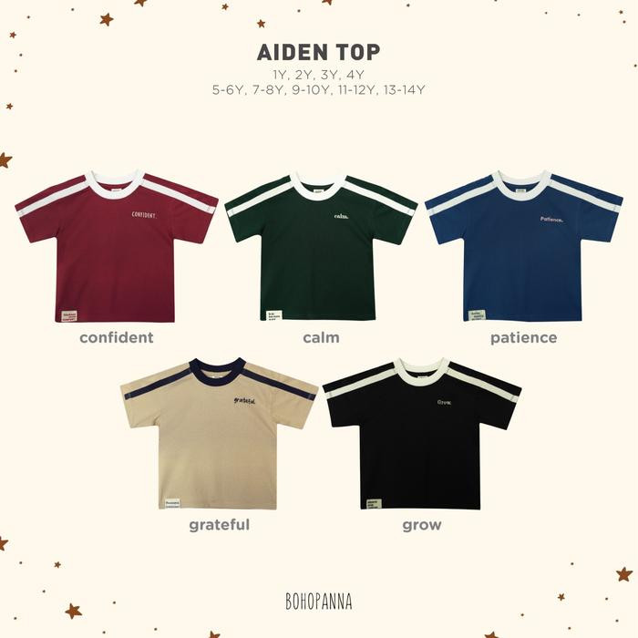 BOHO AIDEN TOP GROW 5-6Y
