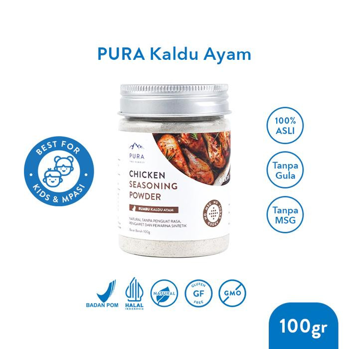 PURA THE PUREST KALDU AYAM KAMPUNG JAR 100 G