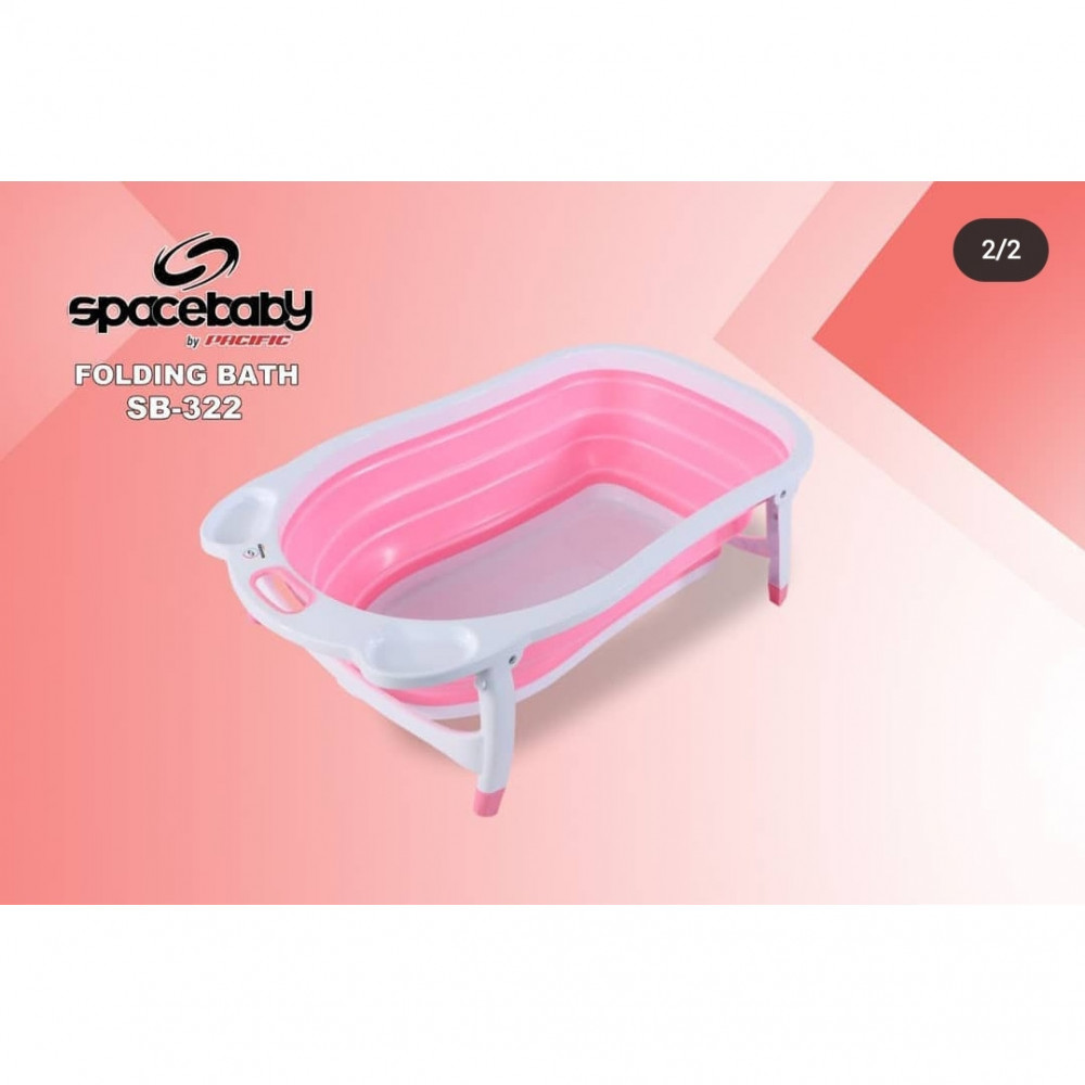 SPACEBABY FOLDING BATH SB-322 PINK