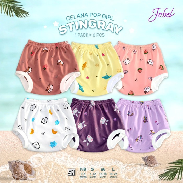 JOBEL CELANA POP STINGRAY ISI 6 NB