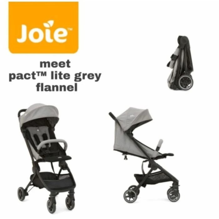 JOIE STROLLER PACT LITE GRAY FLANNEL
