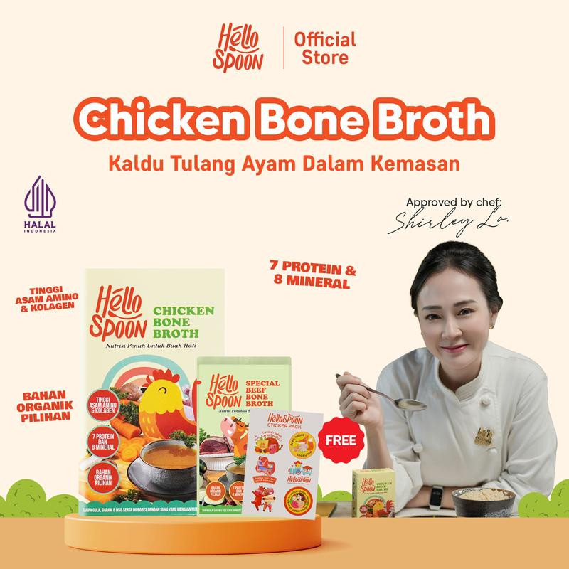 HELLO SPOON CHICKEN BONE BROTH