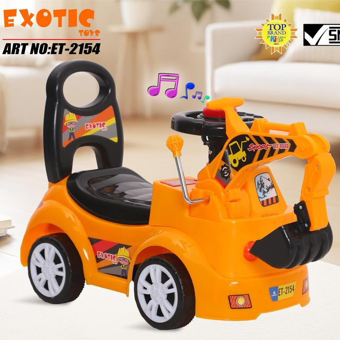 EXOTIC TOLOCAR ET-2154 EXCAVATOR YELLOW