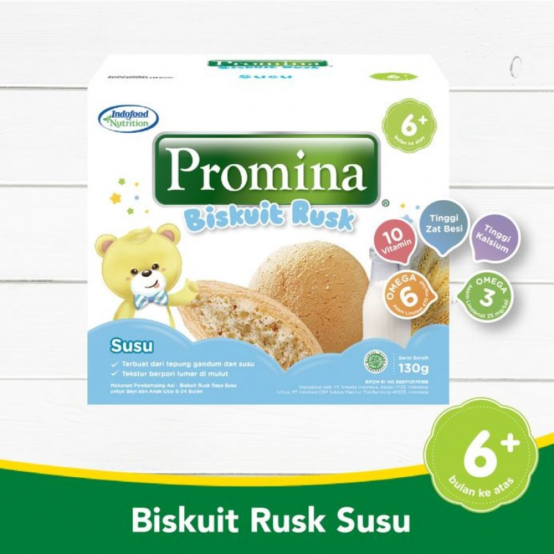 PROMINA RUSK SUSU 130GR
