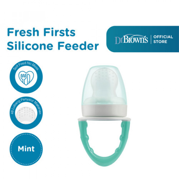 DR BROWN`S SILICONE FEEDER MINT TF006