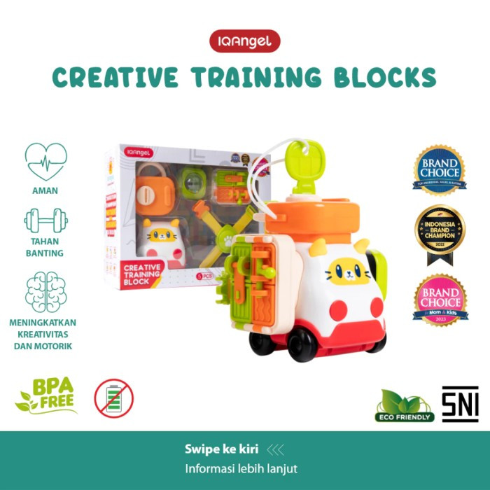IQ ANGEL CREATIVE TRAINING BLOCKS SET A IQ8083