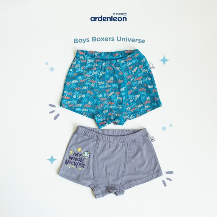 ARDENLEON BOYS BOXER UNIVERSE 2PCS-M
