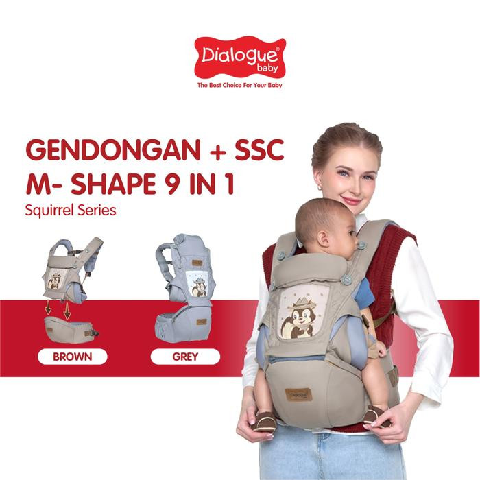 DIALOGUE TAS BAYI RANSEL 2IN1 OCEAN SERIES DGT7272