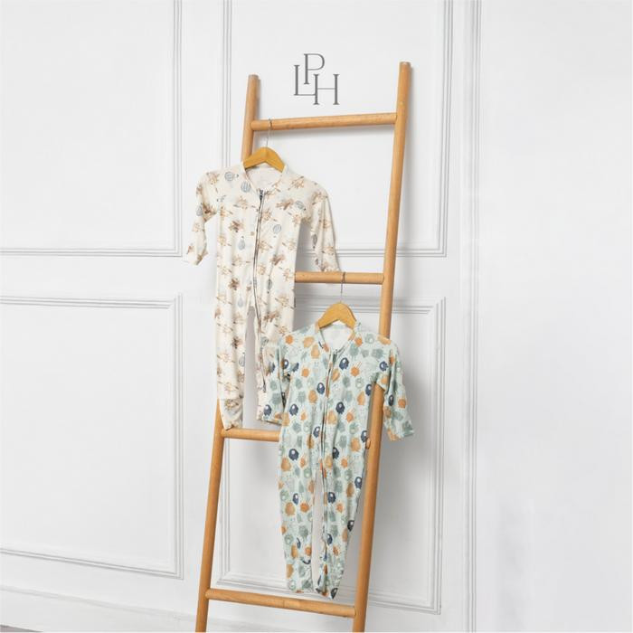 PALMERHAUS TENCEL SLEEPSUIT 5.0 LITTLE MONSTER 9M