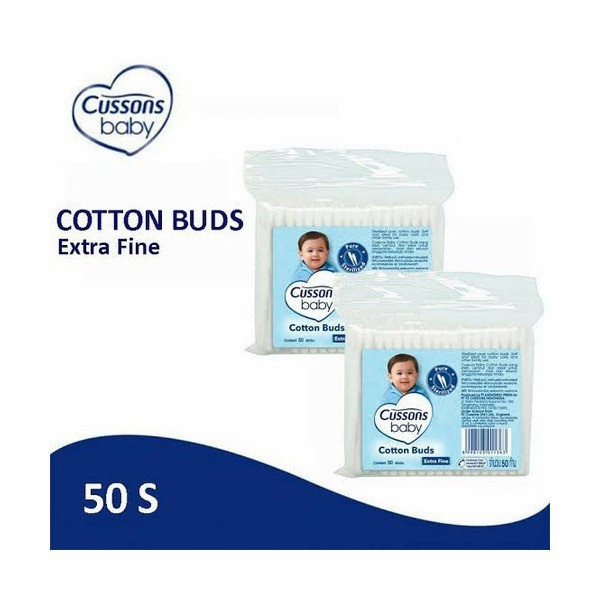 CUSSONS COTTON BUDS RESEAL EX FINE 50