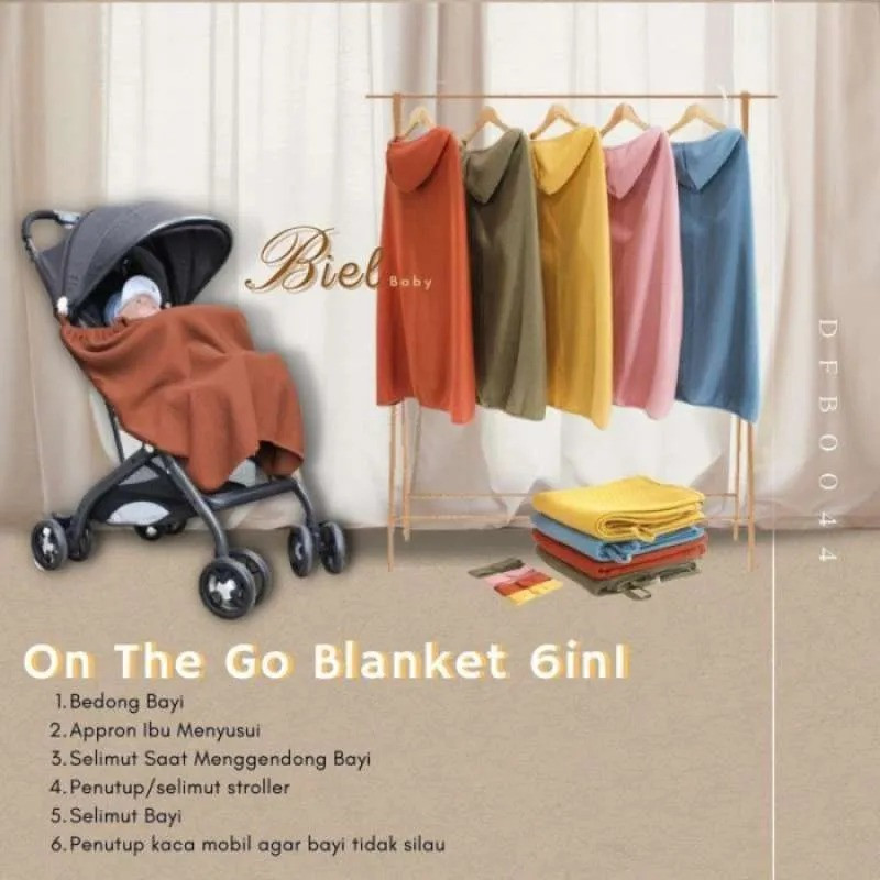 DIALOGUE ON THE GO BLANKET 6IN1 BLUE DFB0044