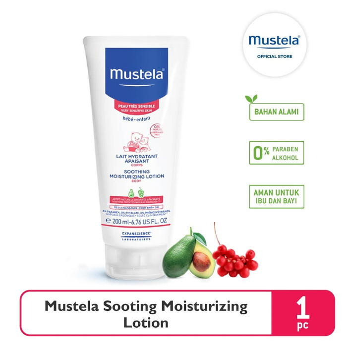 MUSTELA SOOTHING MOISTURIZING LOTION 200ML