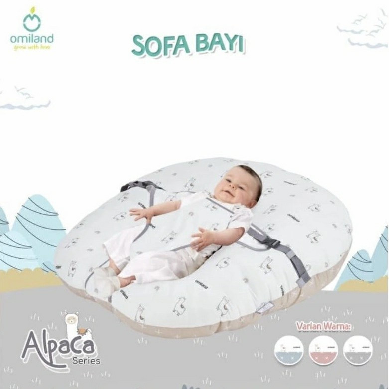 OMILAND SOFA BAYI ALPACA SERIES BIRU OB40201
