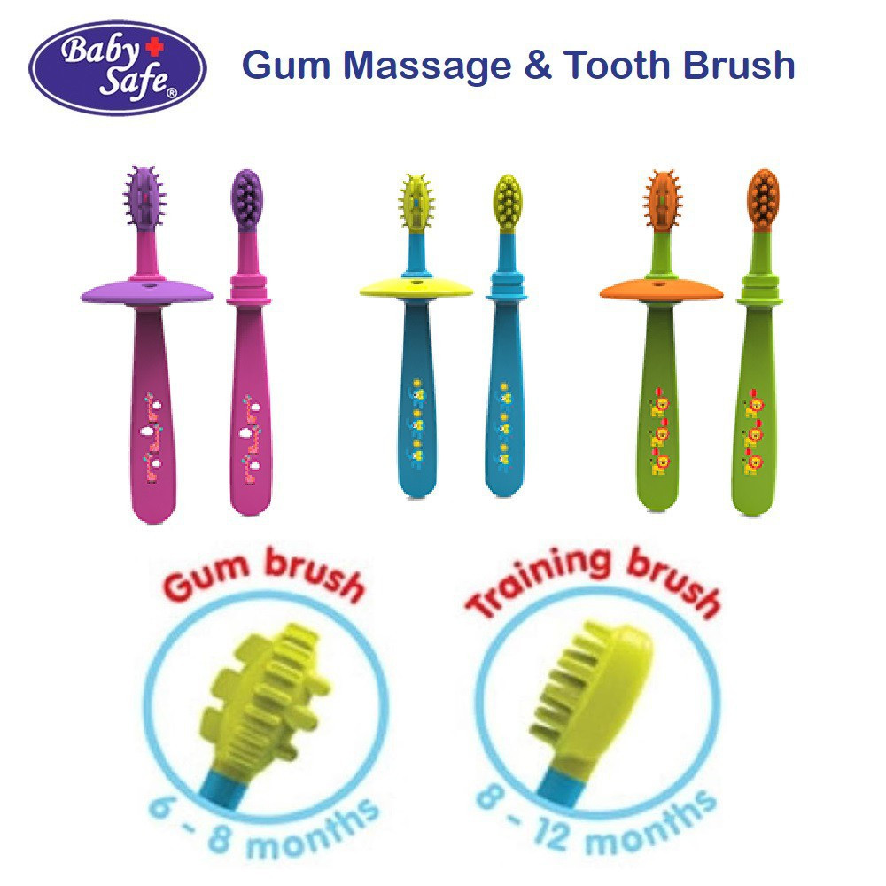 BABY SAFE GUM MASSAGE TOOTHBRUSH TB003
