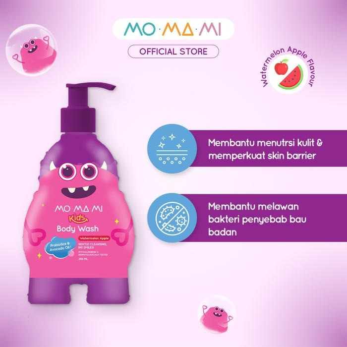 MO MA MI KIDS BODYWASH WATERMELON APPLE 250ML