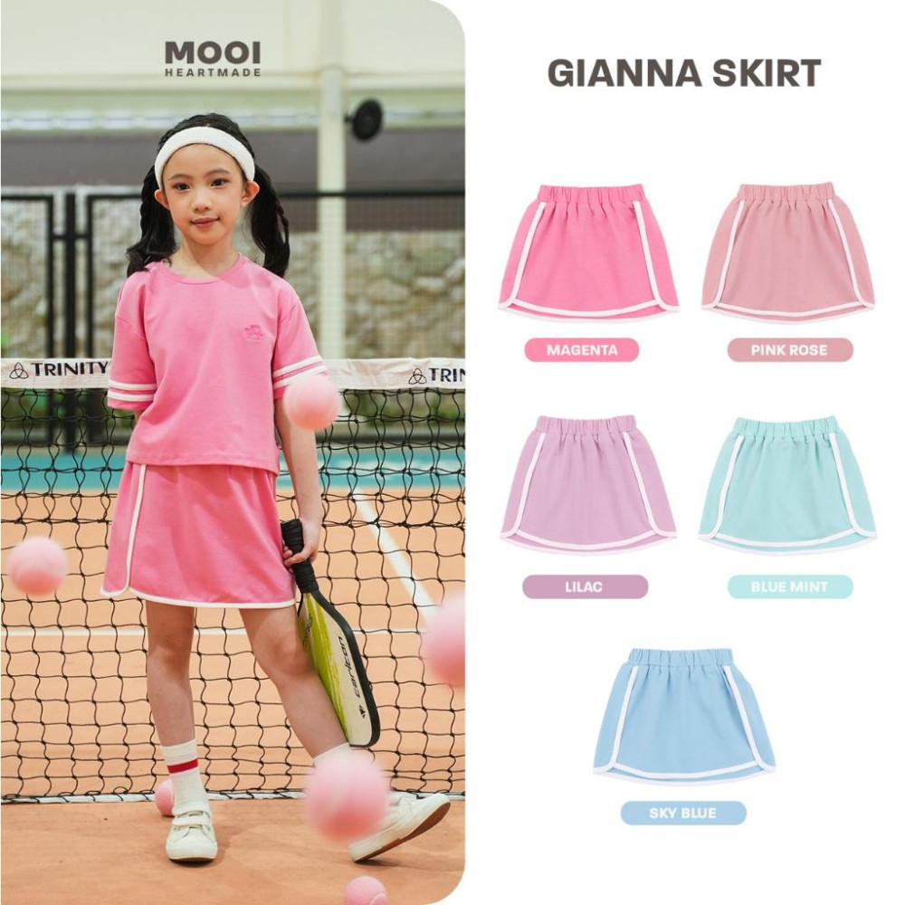 MOOI GIANNA SKIRT MAGENTA 1Y