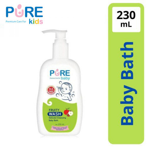 PURE BABY WASH  FRUITY 230