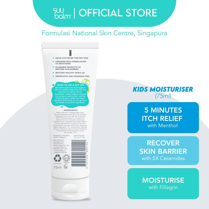 SUUBALM KIDS CREAMIDE MOISTURISER 75ML