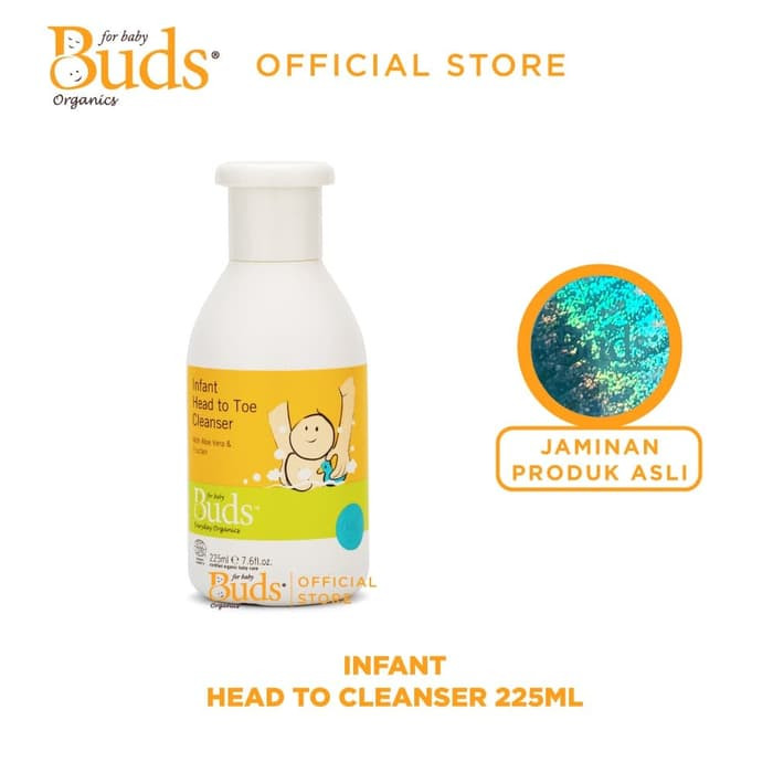 BUDS EVERYDAY HEAD TO TOE CLEANSER 225ML