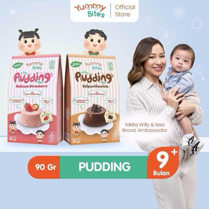 YUMMY BITES H. STRAWBERRY PUDDING 90 G