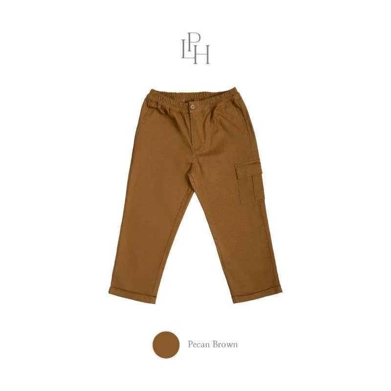 PALMERHAUS LONG CARGO PANTS 2.0 PECAN BROWN 5Y