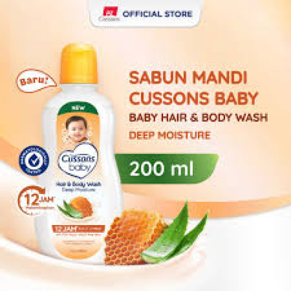 CUSSONS HAIR & BODY WASH DEEP MOISTURE 200ML