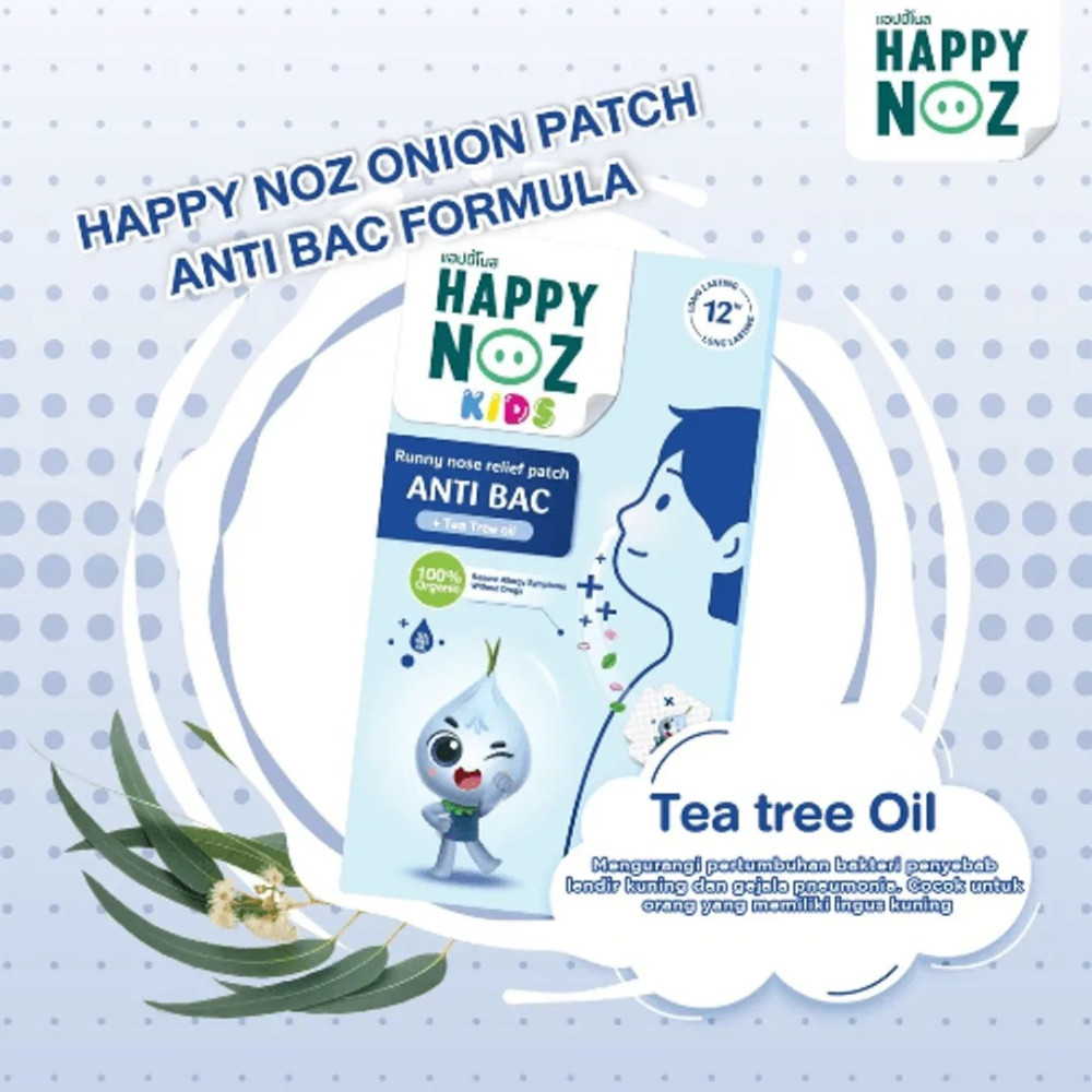HAPPYNOZ RELIEF PATCH ANTI BACTERIAL