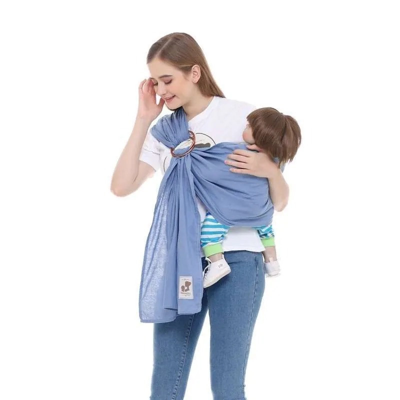 MEREETMOI GENDONGAN SAMPING RING SLING BLUEBERRY