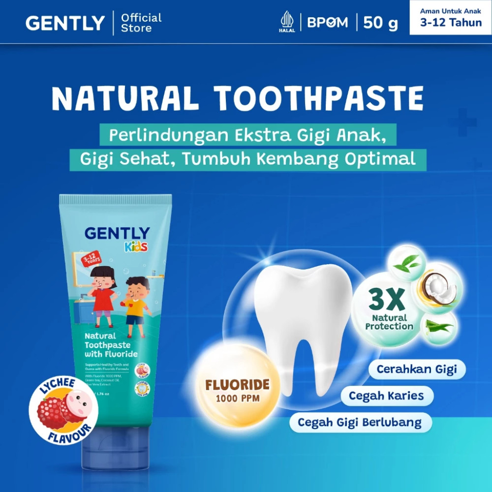 GENTLY NATURAL KIDS TOOTHPASTE