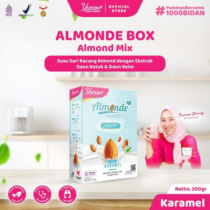 YUMMY`S ALMONDE - KARAMEL