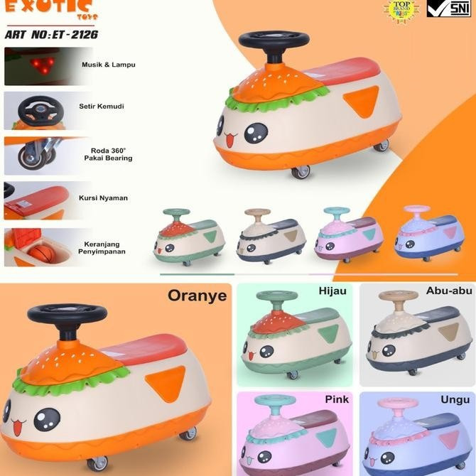 EXOTIC RIDE ON BURGER ET-2126 PURPLE