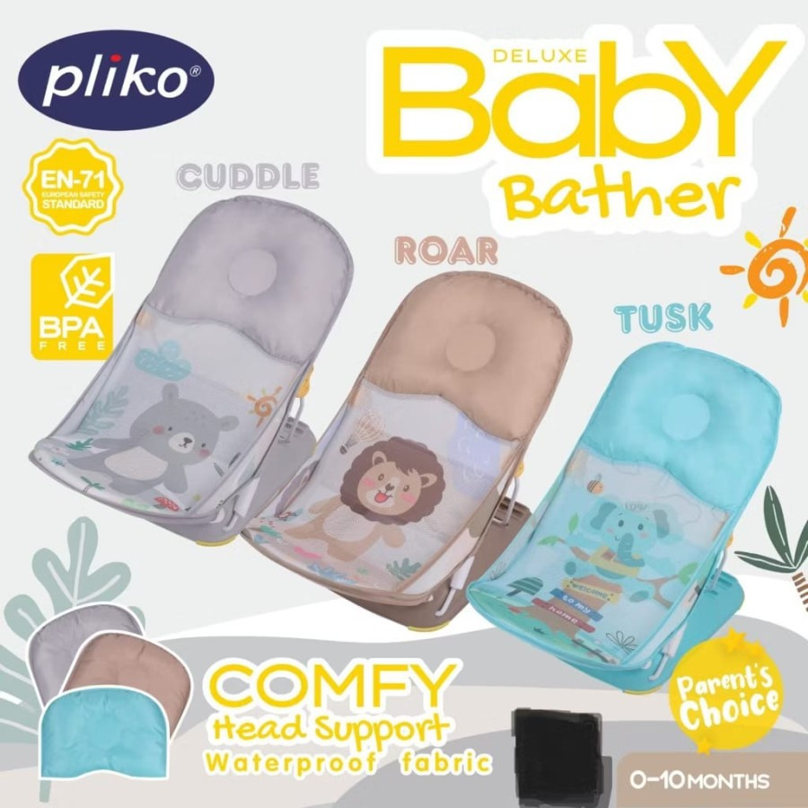 PLIKO BABY BATHER PK-7329 BEAR-CUDDLE