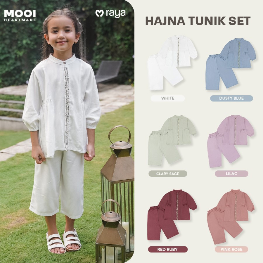 MOOI HAJNA TUNIC CLARY SAGE M