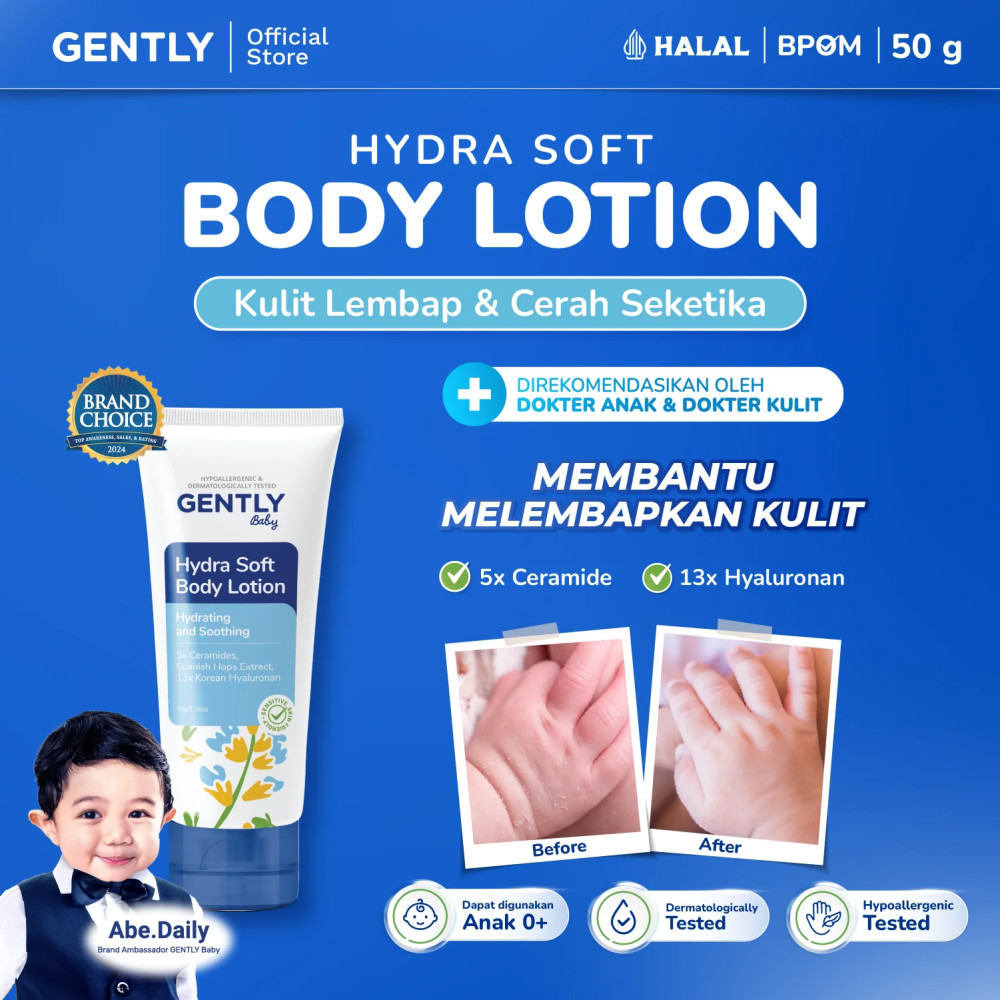 GENTLY HYDRA SOFT BODY LOTION 50GR
