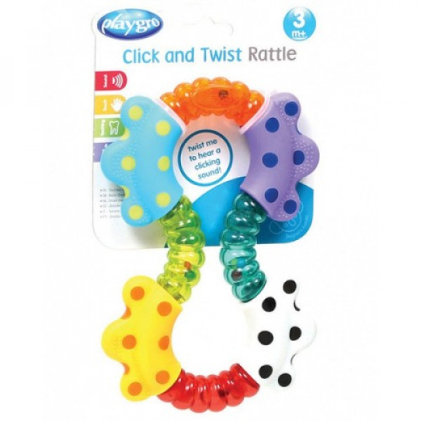 PLAYGRO CLICK AND TWIST RATTLE CPL71