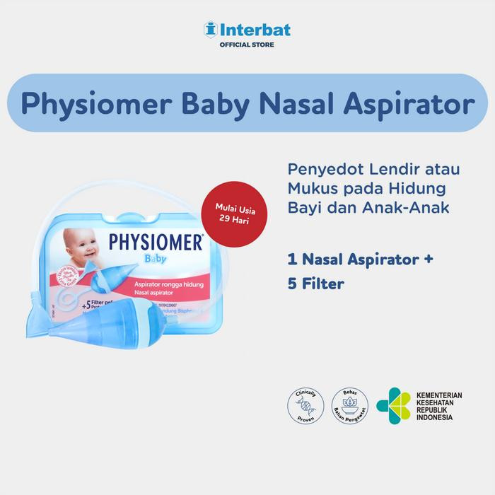 PHYSIOMER BABY NASAL ASPIRATOR