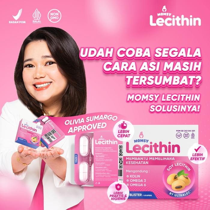 MOMSY LECITHIN 12 KAPSUL