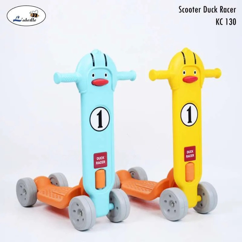 LABEILLE RACER SCOOTER DUCK KC-130-BLUE