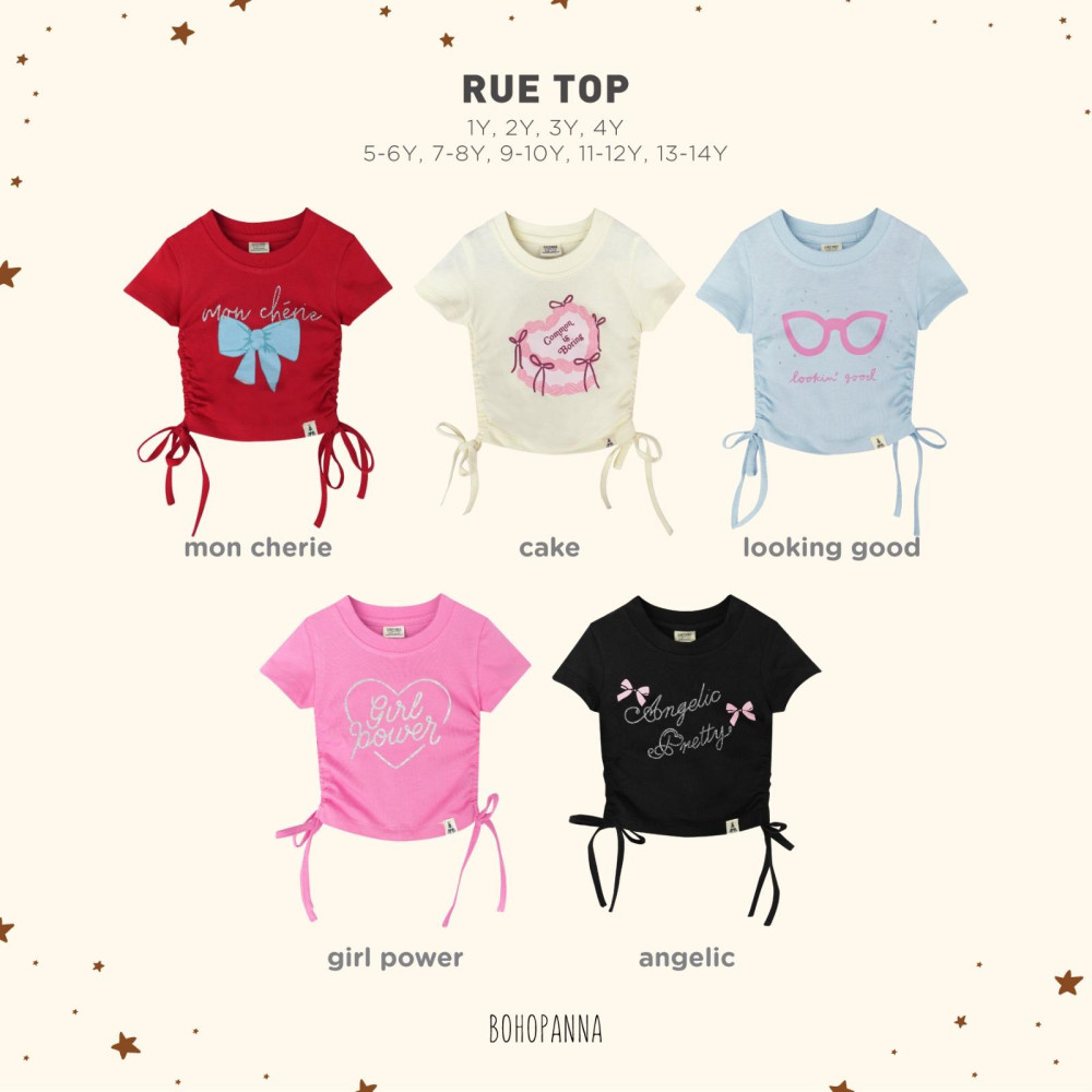 BOHO RUE TOP ANGELIC 5-6Y