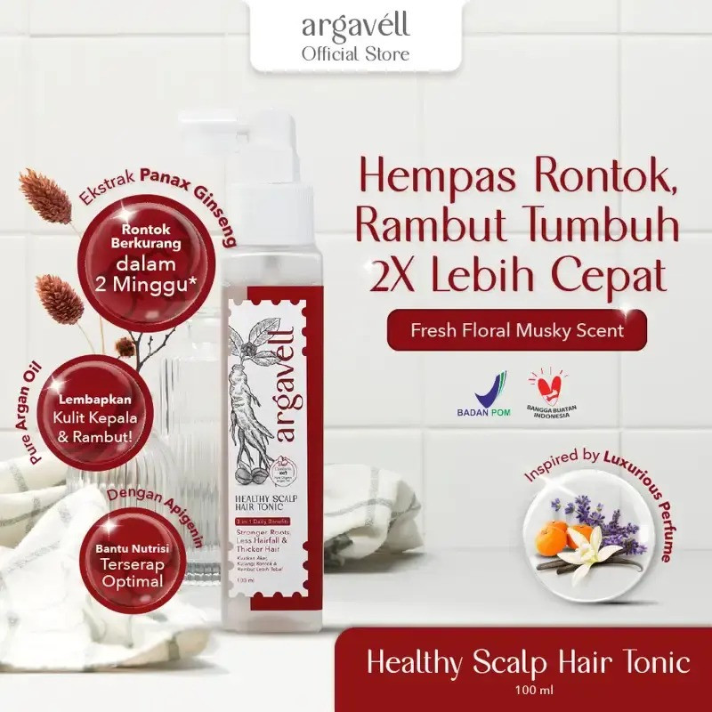 ARGAVELL HEALTHY SCALP HAIR TONIC 100ML