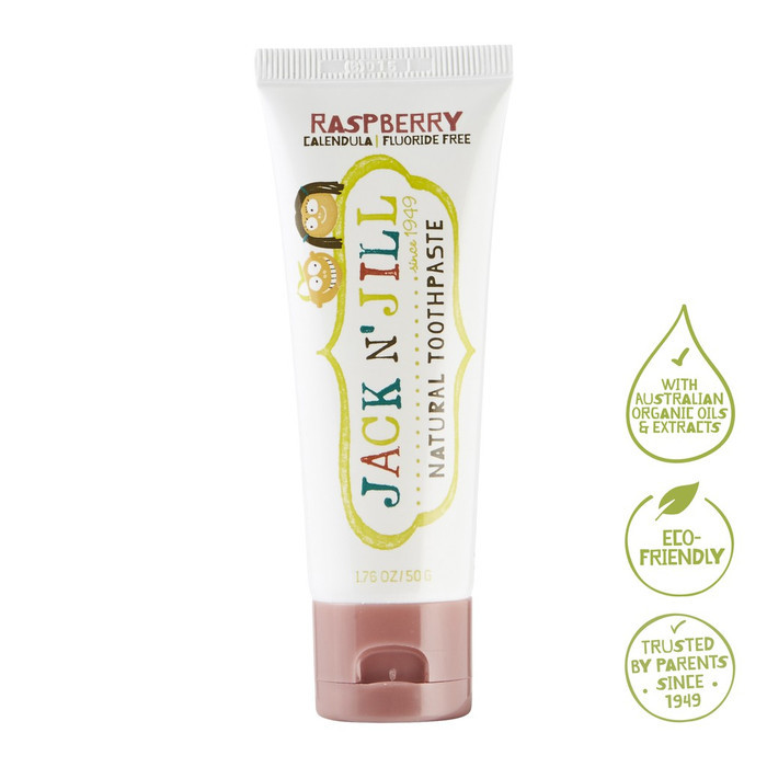 JACK N` JILL NATURAL TOOTHPASTE RASPBERRY